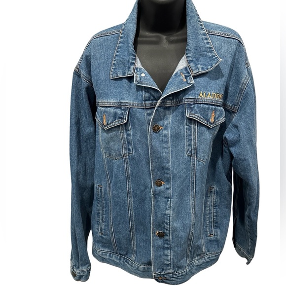 Aladdin Las Vegas Denim Jacket Size L - Picture 7 of 7
